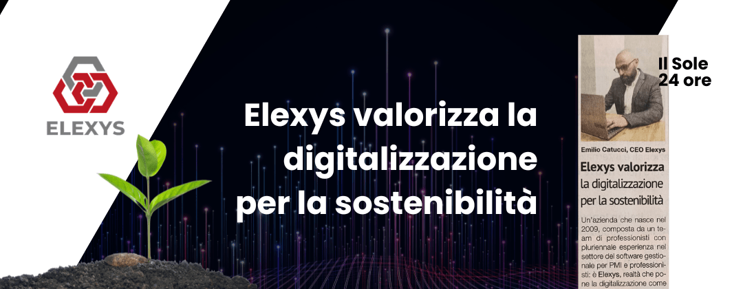 Elexys su Il Sole 24 Ore